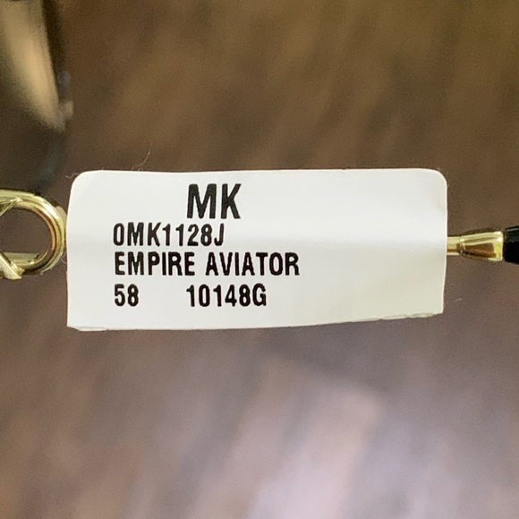 Michael Kors Empire Aviator Sunglasses - Picture 15 of 16